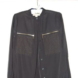 MICHAEL KORS BLACK BLOUSE